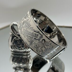 Coach Vintage Y2K Silver Women’s Cuff Bracelet